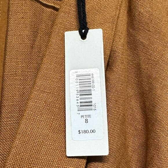 NWT Banana Republic Mari Draped Midi Dress Women's Petite 8 - Picture 4 of 5